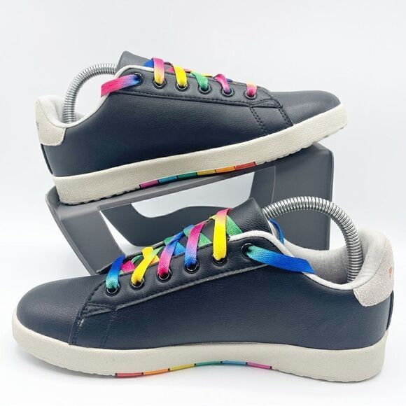 Pride Bunny leather and suede sneakers - M6 / W7 unisex - Picture 8 of 11